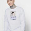 David Bowie Scary Monster Poster Sweatshirt
