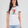 Donald Trump Was Down There At 7 Eleven Parody Ringer Tee