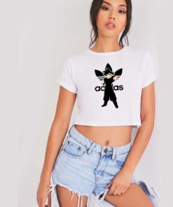 Dragon Ball Son Goku Adidas Dojo Crop Top Shirt