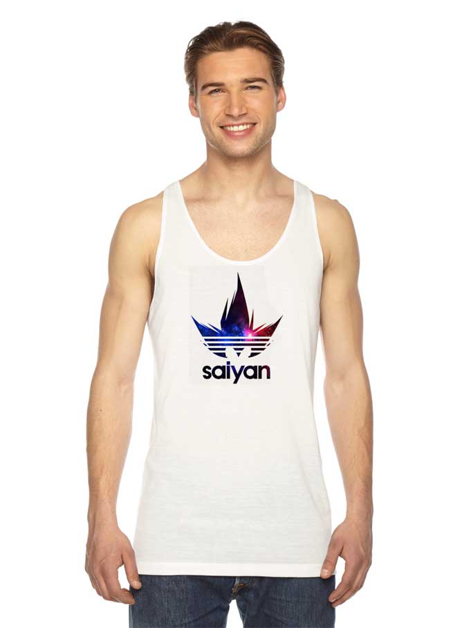 Dragonball Saiyan Hair For Adidas Tank Top