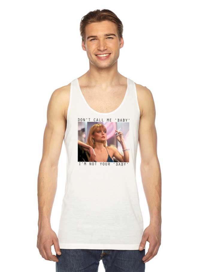 Elvira Hancock Movie Scarface Don't Call Me Baby Tank Top