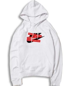 Gracious Ground Nike Red Logo Hoodie