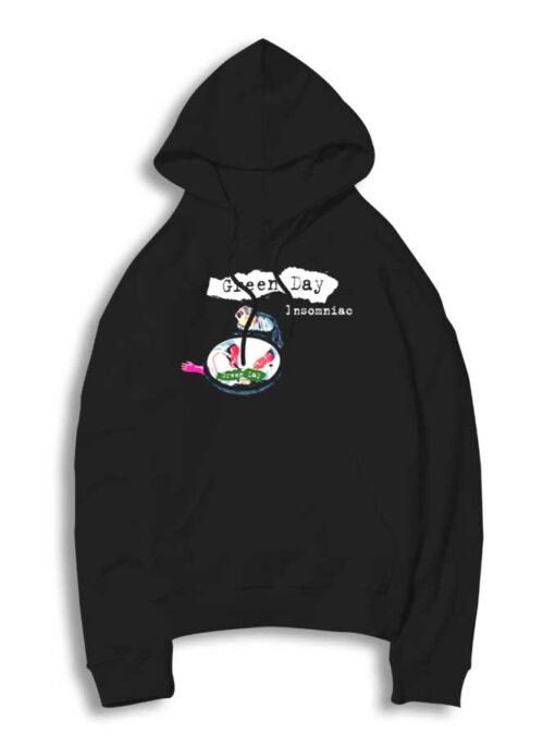 Green Day Insomniac Cover Band Hoodie