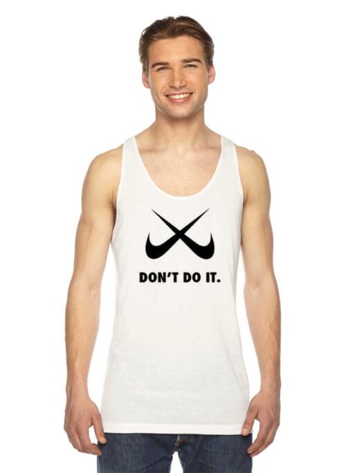 Just Don't Do It Nike Cross Checklist Tank Top
