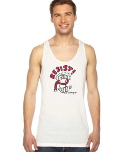 Keith Haring Resist Hand Chain Tank Top