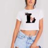 Lily Allen Its Not Me Its You Logo Crop Top Shirt