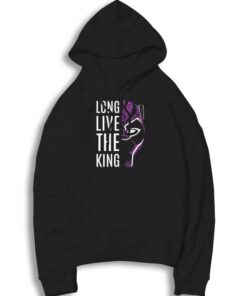 Long Live The King Black Panther Hoodie