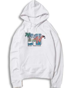 MTV Beach Island Flamingo Pink Hoodie
