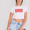 Made in Bellinzona Switzerland Nation Crop Top Shirt