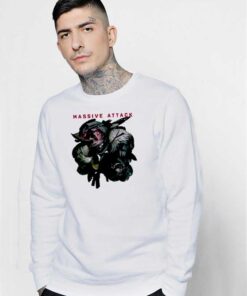 Massive Attack Collected Black Rose Sweatshirt