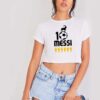 Messi 10 GOAT Six Ballon d'Or Crop Top Shirt