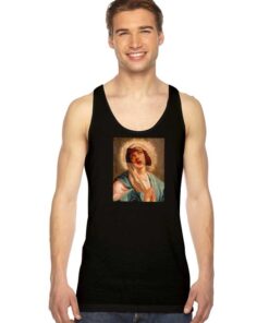 Mia Wallace Virgin Mary Vintage Tank Top