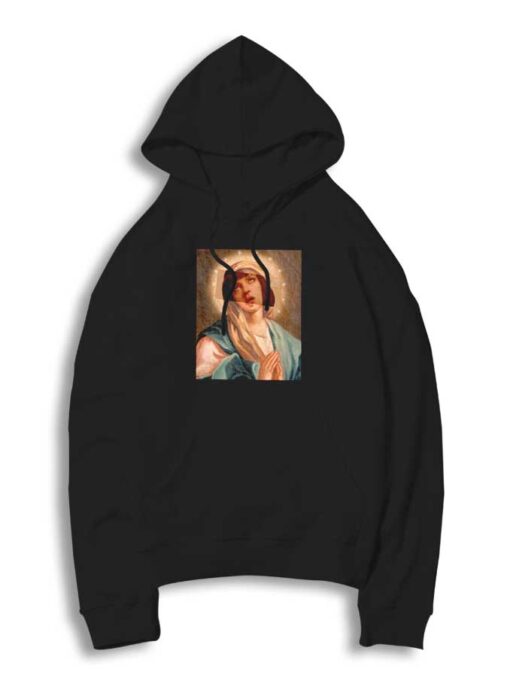 Mia Wallace Virgin Mary Vintage Hoodie