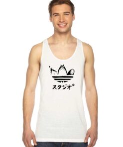 My Neighbor Totoro In Adidas Logo Tank Top