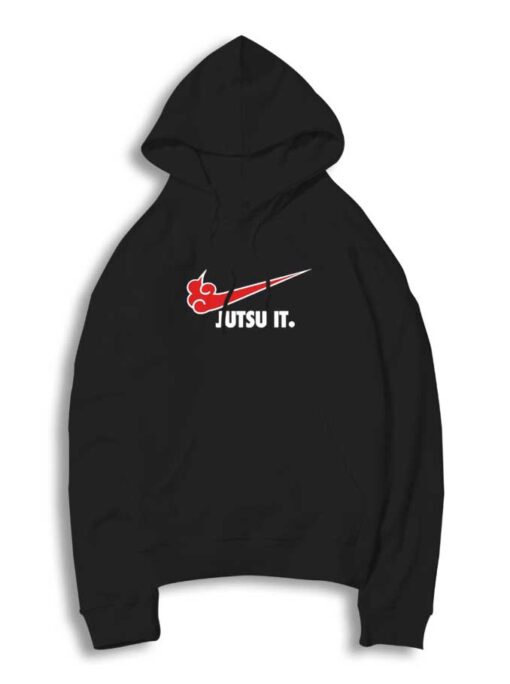 Naruto Jutsu It Akatsuki Nike Red Cloud Hoodie