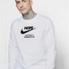 Nike Nope Just Do It Tommorow Logo Sweatshirt
