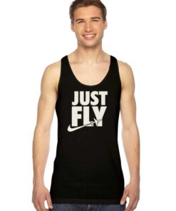Nike Just Fly It Plane Fumes Mark Tank Top