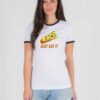 Nike Pizza Just Eat It Fast Food Ringer Tee