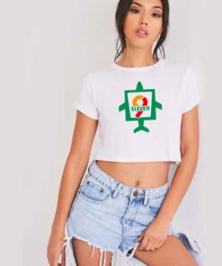 Nine Eleven Plane Tragedy Logo Crop Top Shirt