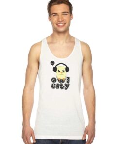 Owl City Owl Using Headphone Tank Top