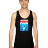 Paws Cat and Mouse Jaws Parody Tank Top
