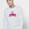 Peppa Pig Family X Thrasher Logo Sweatshirt
