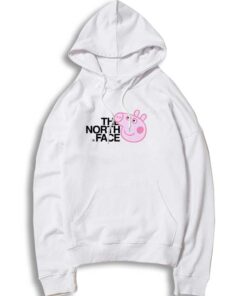 Peppa Pig Head The North Face Hoodie