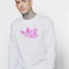 Peppa Pig Head X Adidas Inspired Sweatshirt