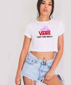 Peppa Pig Vans Off The Wall Logo Crop Top Shirt