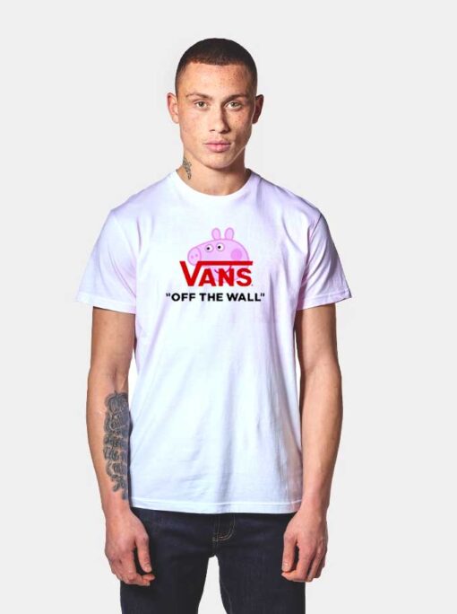 Peppa Pig Vans Off The Wall Logo T Shirt