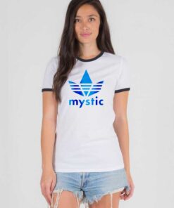 Pokemon Mystic Team Adidas Logo Ringer Tee