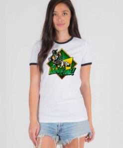 Power Rangers It's Morphin Time Ringer Tee