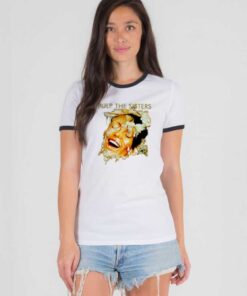 Pulp The Sisters Girl Logo Ringer Tee