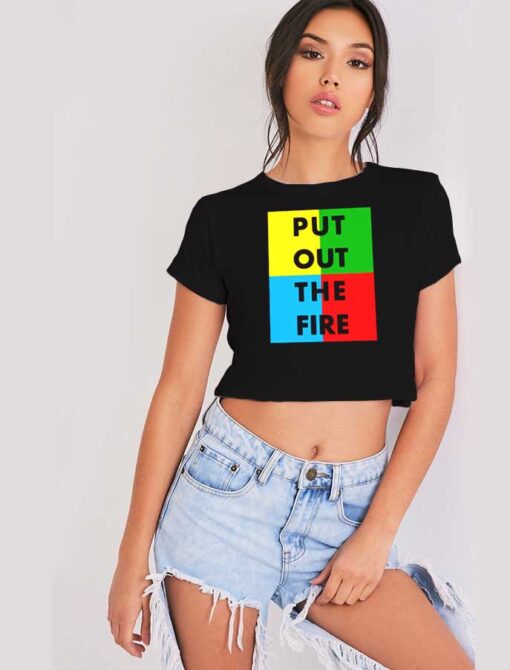 Put Out The Fire Queen Freddie Crop Top Shirt
