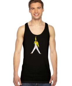 Queen Freddie Mercury Signature Pose Tank Top