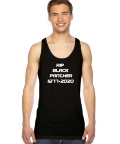 RIP Black Panther 1977-2020 Quote Tank Top