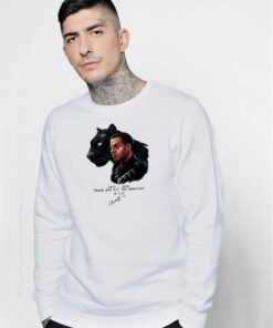 RIP Black Panther Thank You For The Memories Sweatshirt