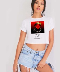 RIP Wakanda King 1977-2020 Black Panther Crop Top Shirt