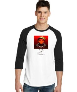 RIP Wakanda King 1977-2020 Black Panther Raglan Tee