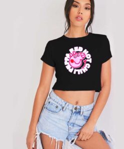 Red Hot Chilli Peppa Pig Band Crop Top Shirt