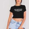 Rep John Lewis Get In Good Trouble Necessary Trouble Crop Top Shirt