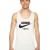 School I Hate It Nike Parody Tank Top