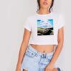 The Chemical Brothers Neo Geography Sky Crop Top Shirt