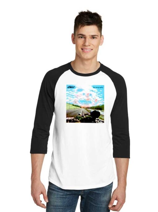 The Chemical Brothers Neo Geography Sky Raglan Tee