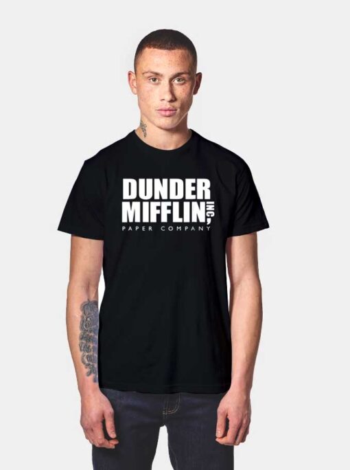 The Office Dunder Mifflin Paper Company T Shirt
