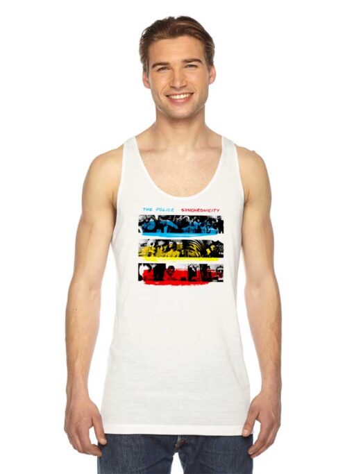 The Police Synchronicity Song Band Tank Top