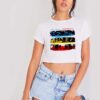 The Police Synchronicity Song Band Crop Top Shirt
