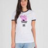 The Power Of Peppa Pig Head Ringer Tee