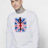 The Who Microphone British Band Sweatshirt
