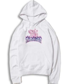 Ugly Peppa Pig Flame Thrasher Parody Hoodie